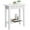 White, variant on Gymax 2-tier Side End Sofa Coffee Table Nightstand for Bedroom Living Room White