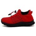 thumbnail image 6 of Pimfylm Toddler Sneakers Boys Kids Water Shoes Boys Girls Barefoot Outdoor Indoor Lightweight Slip On Walking Sneakers for Beach Pool Swim (Little Kid/Big Kid) Red,Size for US 1, 6 of 9