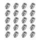 thumbnail image 5 of Uadme Insertos De Rosca, 20 Piezas Insertos De Rosca Ranurados M6x1.0 M10x1.5 L14mm Insertos Roscados Autorroscantes Ranurados De Acero Inoxidable 302, 5 of 14