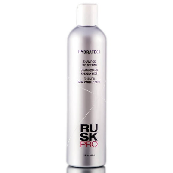 Rusk Pro Hydrate01 Shampoo for Dry Hair - 12 oz