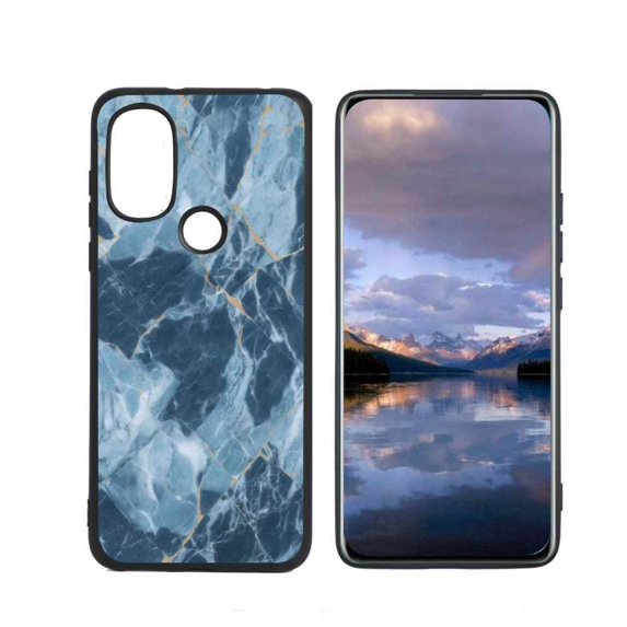 Compatible with Moto G Power 2022 Phone Case, Marble-154 Case Men Women, Flexible Silicone Shockproof Case for Moto G Power 2022