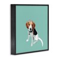 thumbnail image 3 of Stupell Industries Contemporary Beagle with Tiara Black Framed Giclee Art, 17 x 17, by Amelia Noyes, 3 of 7
