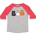 thumbnail image 3 of Inktastic Halloween Boo Cute Ghost and Pumpkin Boys or Girls Toddler T-Shirt, 3 of 5