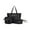 Black, variant on Women 4 Pcs Top Handle Satchel Hobo Handbag Set Large Tote +Purse +Shoulder Bag+Card Holder Fashion Large Tote Bag