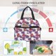 thumbnail image 4 of Fotbe Peonies Bolsa de Almuerzo con Estampado, Lonchera Aislada, Contenedores de Comida Reutilizables Tipo Cooler a Prueba de Fugas, 4 of 7