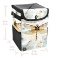 thumbnail image 5 of Dragonfly Foldable Car Garbage Can with Lid and Leak-Proof, Hanging Storage Bag - Trash Can for Car, Car Trash Can, Mini Trash Can, 5 of 6