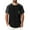 Black, variant on Mens Big and Tall Tshirts Mens Tshirts Men's Color Block Tshirts with Pocket, Short Sleeve T-Shirts Summer Basic Tees Shirts Sports Tops