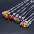thumbnail image 4 of Palitos para mezclar cócteles Gardenne Martini Picks, 10 unidades, de grado alimenticio, resistentes al calor, diseño único, para bebidas, palitos largos, 4 of 7