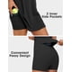 thumbnail image 3 of Vestido de tenis sin mangas Desol, pantalones cortos empotrados, negro, 3 of 5