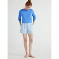 thumbnail image 3 of Joyspun Women's Woven Pajama Boxer Shorts, Sizes XS to 3X, 3 of 6