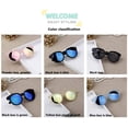 thumbnail image 5 of EYIIYE Kids Leisure Eyewear Frosted Daily Travel Shading Round Sunglasses, 5 of 5