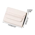 thumbnail image 2 of Card Case Wallet, Slim Leather Rfid-blocking Cash and Id Holder for Women, Minimalist Compact Multi-slot Organizer with Gift Box, Topliu, 2 of 9
