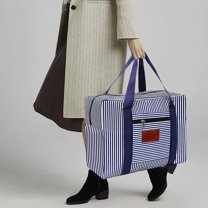 Extra Large Waterproof Fabric Storage Bag | 58X50X26Cm Travel Organizer for Clothes, Quilts & Bedding | Heavy-Duty Zipper & Reinforced Handles for Moving & Packing