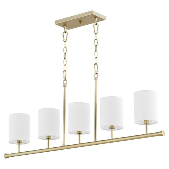 Quorum Lighting - Harmony - 5 Light Chandelier In Transitional Style-8.75 Inches