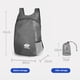 thumbnail image 3 of Mochila plegable al aire libre Nylon Impermeable Senderismo Viaje Campamento Mochila para correr, 3 of 5