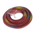 thumbnail image 1 of Serpientes de goma para mantener alejados a los pájaros Serpiente de goma falsa realista para accesorios de jardín para asustar a pájaros, ardillas y ratones, 1 of 1
