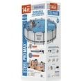 thumbnail image 3 of Bestway: Steel Pro MAX 14' x 42" Above Ground Pool Set - 3440 Gallon, Outdoor Family Pool, Corrosion & Puncture Resistant, Includes Filter, Pump, Ladder & Cover, 3 of 8