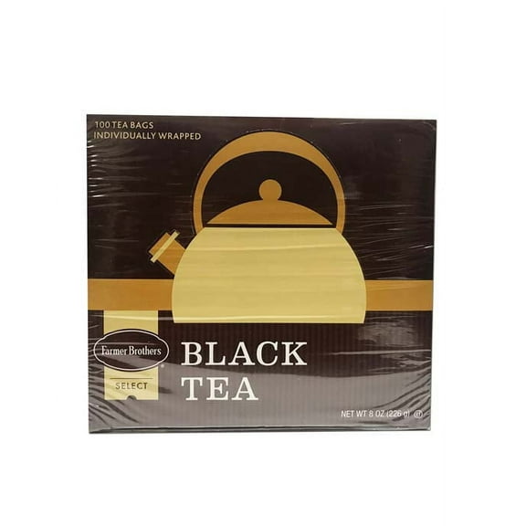 Farmer Brothers Kosher Black Tea Bags, 100 Ct