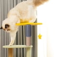 thumbnail image 1 of Rascador para Gatos, Rascador para Gatos, Garra de Molienda Artesanal, Duradera para Jaula, Poste para Rascar, Poste de Repuesto para Suministros para Yute, 1 of 8