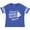 Football Blue and White, variant on Someone in Rhode Island Loves Me Boys or Girls Toddler T-Shirt