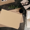 thumbnail image 1 of BESTYASH Brown Kraft Letter Paper for Writing and Wrapping Quality Kraft Paper Sheets for Scrapbooking, 1 of 6
