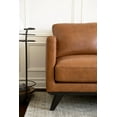 thumbnail image 5 of Devon & Claire Prado Mid-Century Top Grain Leather Sofa, Camel, 5 of 11
