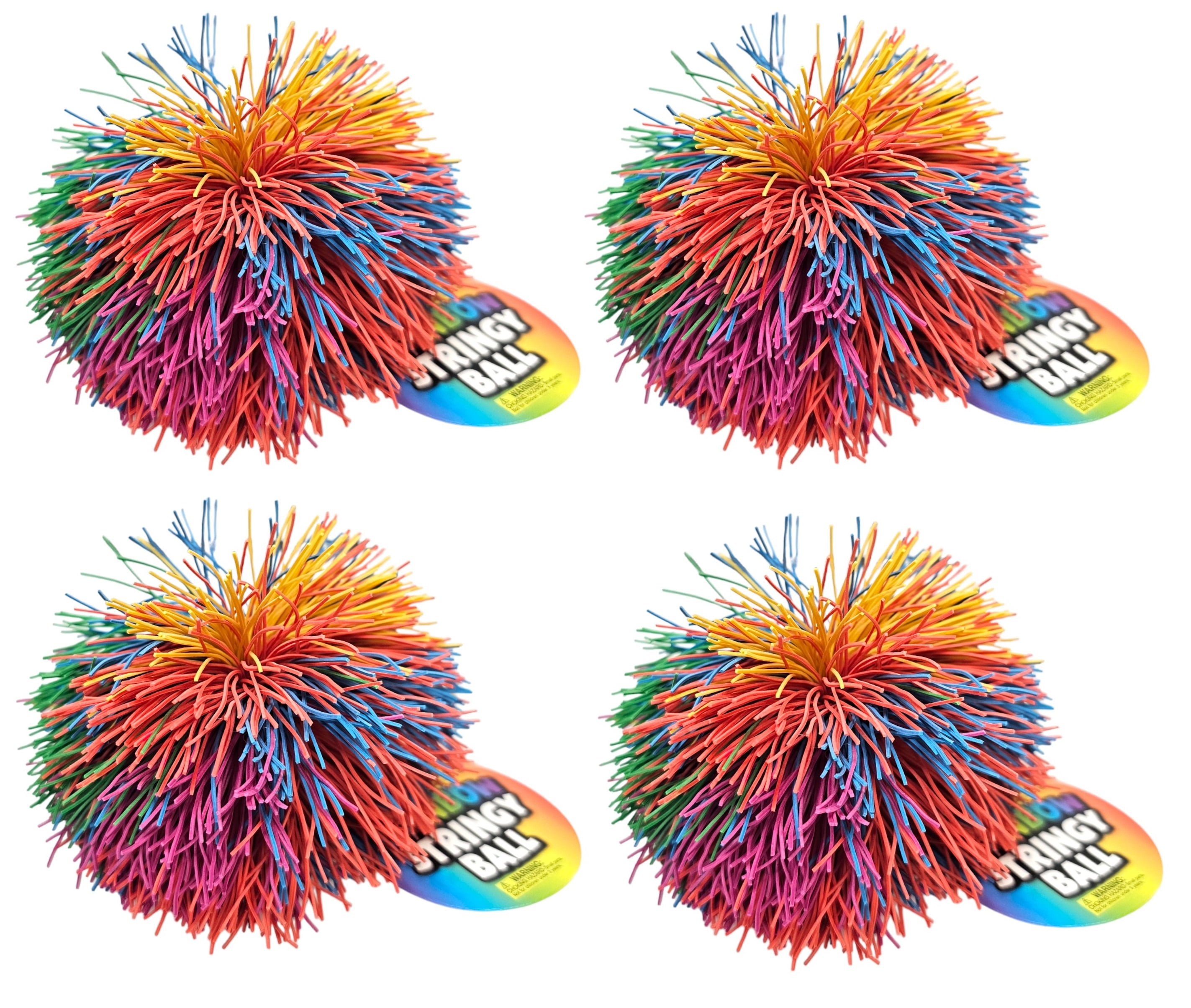 Schylling NeeDoh Groovy Glob Stress Balls in Green, Orange