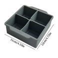 thumbnail image 2 of Ice Cubes Trays, Food Grade Silicone Large Square Ice Cubes Mold for Cocktails, Non-Stick Easy Release Big Ice Cubes Maker Tray for Whiskey and Homemade Freezer, 2 of 4