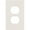 Light Almond, variant on Ultra Pro Screwless Wallplate, Duplex Receptacle, Outlet Plate, White Coastal