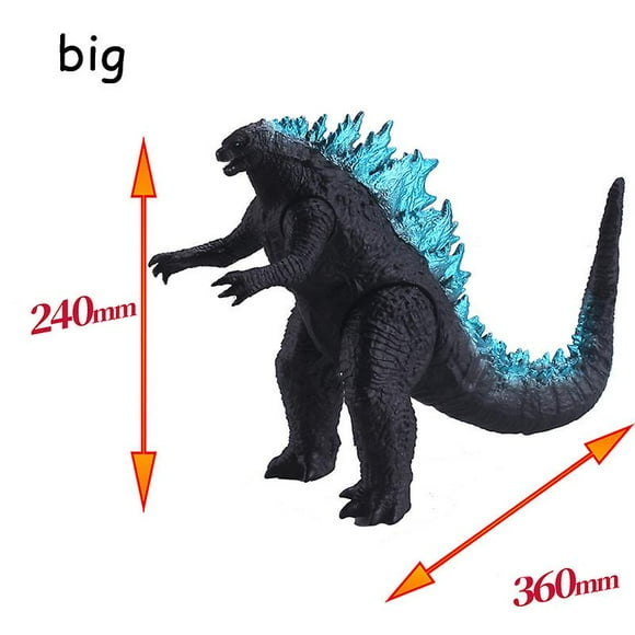 Anime Figure Godzilla King Kong Monsters Soft Rubber Large Doll/2