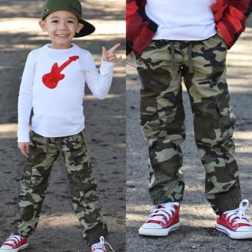 Boys on sale camo trousers