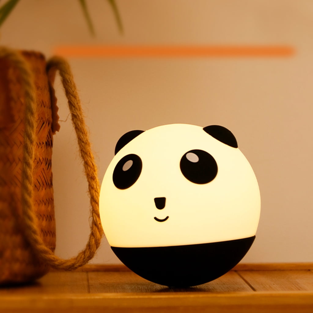JZROCKER Cute Panda LED Night Light USB Desk Lamp Baby Room Sleeping Lamps Home Decor