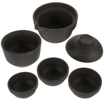 Purple Clay Cup Set Tea Pot Gift Cups Mugs Japanese Ceramic Teapot Cute Kettle Travel