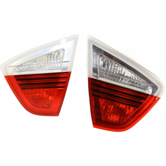 For BMW 328i Inner Tail Light 2007 2008 Driver and Passenger Side Pair For BM2802100, BM2803100 | 63216937459, 63216937460