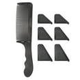 thumbnail image 2 of Peine de corte de peluquero curvo BuyWeekMX Peine de barbero curvo ABS, 2 of 9