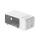 thumbnail image 1 of Toilet Paper Holder for Bathroom, Wall Tissue Storage Box, Plastic Drawer Organizer Container for Toilet, Office, Kitchen, Living Room, Home (White), 1 of 5