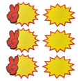 thumbnail image 1 of 100 Pcs Paper Star Price Signs Retail Display Sign Store Signs Sale Signs Shops, 1 of 4