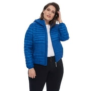 Alpine North Women's Plus Size Vegan Down Lightweight Packable Puffer Jacket & Bag