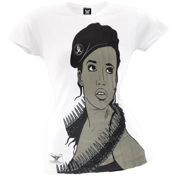 Cardboard Robot - Revolution Girl Ladies T-Shirt - Large