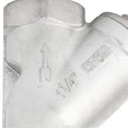 thumbnail image 4 of Filtre en Y, filetage DN32 de 1 à 1/4 po, en acier inoxydable 304, pour eau, pétrole et gaz, 4 of 4