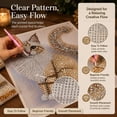 thumbnail image 7 of 5D Diamond Painting Kit, Colorful Butterfly Irregular Shape DIY Art Set, Full Drill Crystal Rhinestone Craft for Beginners, Home Wall Decor Gift, Polyester Canvas, 7 of 7