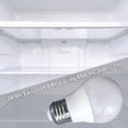 thumbnail image 2 of Un-Edison - Luz fría de 3 vatios para refrigeradores Whirlpool, equivalente a 40 W, 120 V E26 blanco frío 6000 K, A15 bombillas de ahorro de energía, paquete de 2, 2 of 4