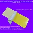 Adhesive mosquito killing paper fly killing lamp sticky paper mosquito