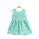 thumbnail image 1 of Vestidos sin mangas con estampado de flores para niñas de 1 a 7 años, ropa para niños, vestido de princesa de verano, vestido de desfile de baile de fiesta para niños, atuendo Tan Jianjun  unisex, 1 of 2