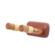 thumbnail image 5 of Soporte de pared para guitarra, gancho de madera para ukelele de estudio marrón, 5 of 9