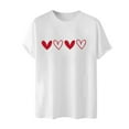 thumbnail image 3 of hotojiny Valentine's Day Outfit Mens Shirts Loose Short Sleeve Crew Neck Summer Tops Fashion Graphic Men's T-Shirts, 3 of 4