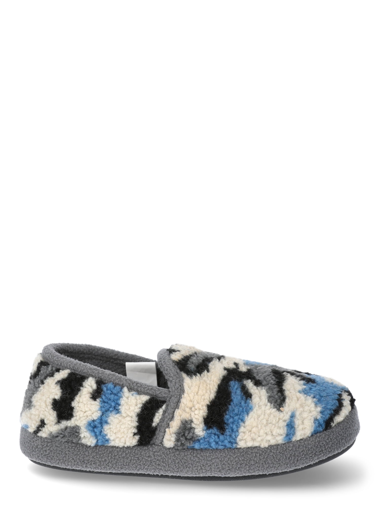 Wonder Nation Little and Big Boys' Fleece Camo Slippers