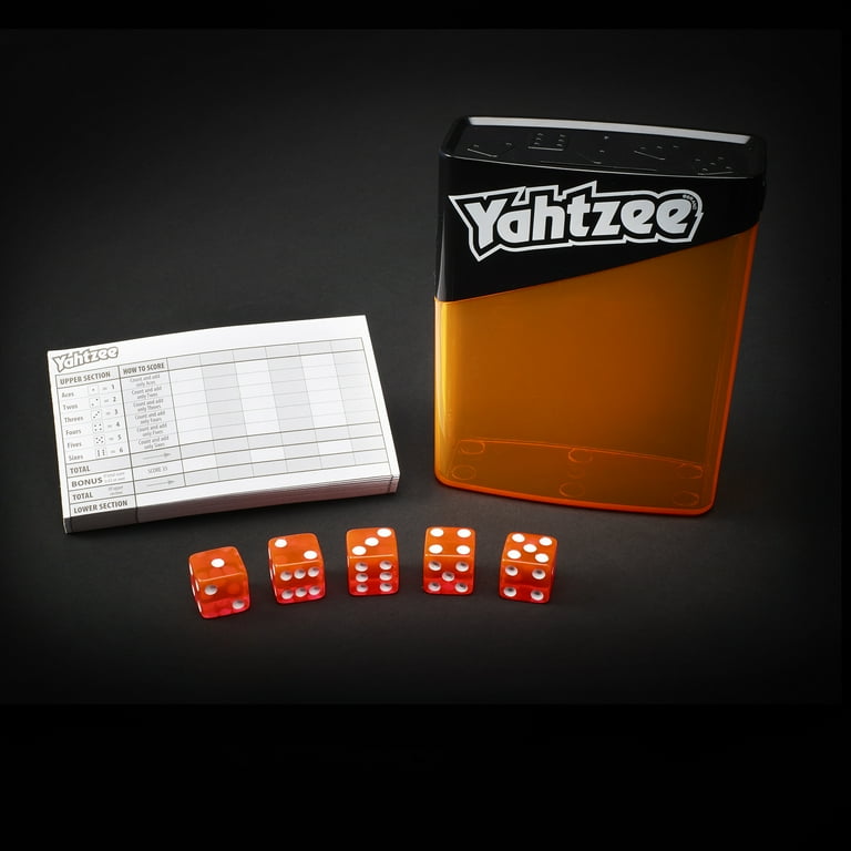 Yahtzee Neon Pop Board Game Strategy Game With Dice