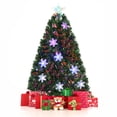 thumbnail image 4 of Costway Árbol de Navidad Artificial de Fibra Óptica Preiluminado de 90 cm con Luces Led Multicolores, 4 of 5