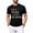 Black-23, variant on Men's 100% Cotton Papa Shirt, Funny Dad Shirts Dinosaur Graphic Tee, Soft Short Sleeve Dad Shirt